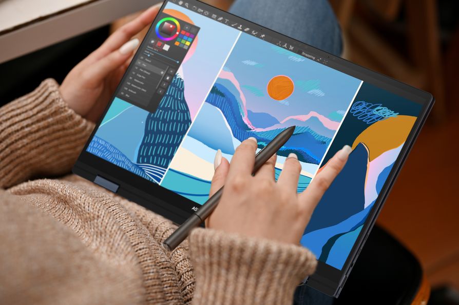 Zenbook 14 Flip OLED UP3404 Scenario Photo 3